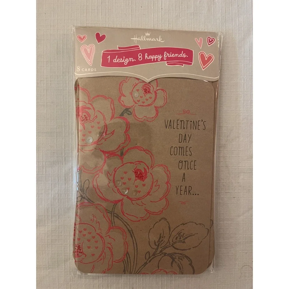 Hallmark Valentine's Day Cards Bundle Winnie the Pooh Tigger Floral Teddy Bears